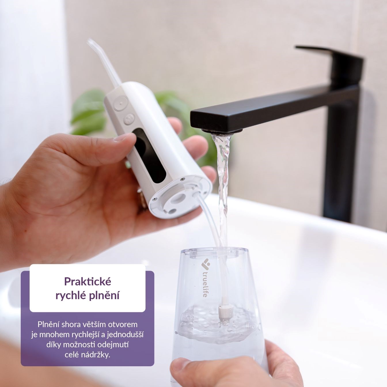 TrueLife AquaFloss Compact L100 - ústní sprcha3 