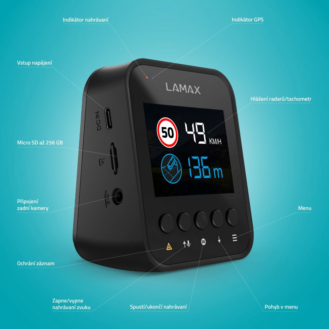 LAMAX F10 GPS 4K5 
