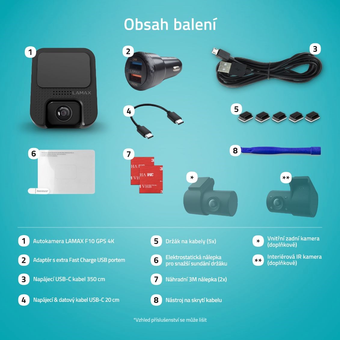 LAMAX F10 GPS 4K6 