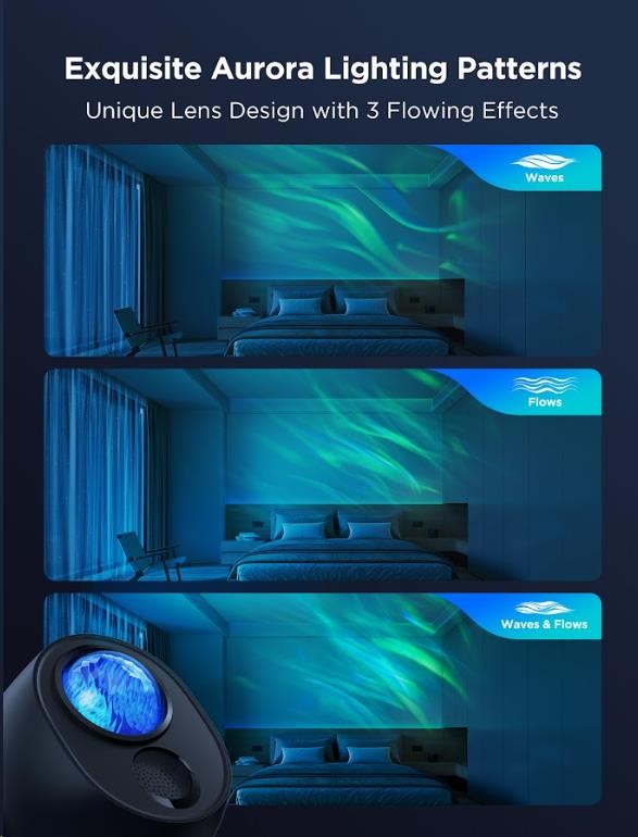 Govee Galaxy Light Projector Pro Matter s reproduktorem1 
