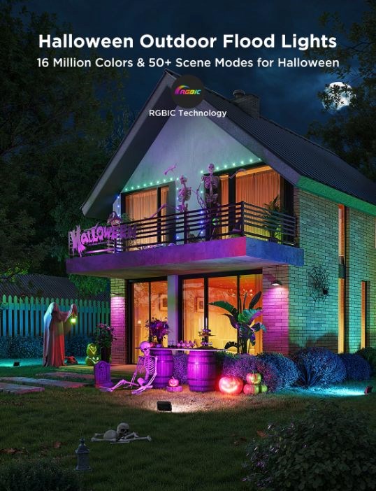 Govee Flood Lights 2 venkovní SMART LED světla 4ks2 