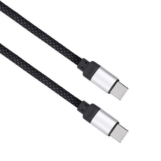 Solight magnetický USB-C 3.1 kabel,  USB-C konektor - USB-C konektor,  1m0 