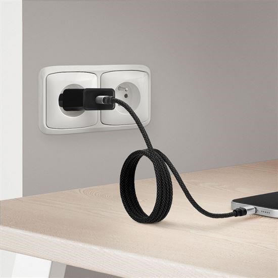Solight magnetický USB-C 3.1 kabel,  USB-C konektor - USB-C konektor,  1m4 