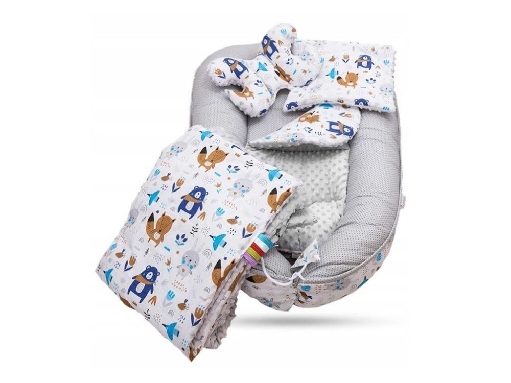 Set do postýlky - 7dílná sada Boho zvířátka5 