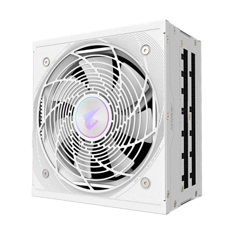 GIGABYTE zdroj AE850PM PG5,  850W,  80+ Platinum,  120mm fan,  bílá3 