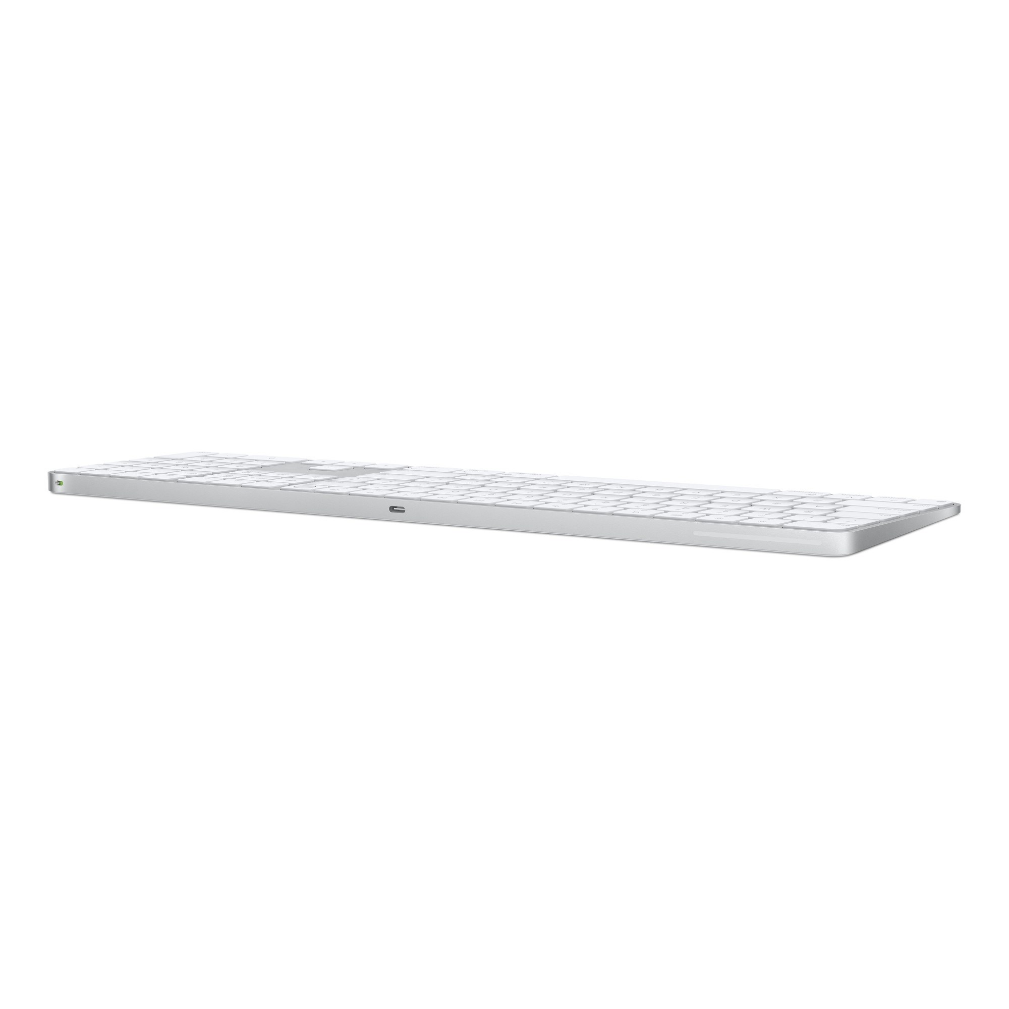 Apple Magic Keyboard (2024) w Touch ID and Numeric Keypad - Czech - White Keys3 
