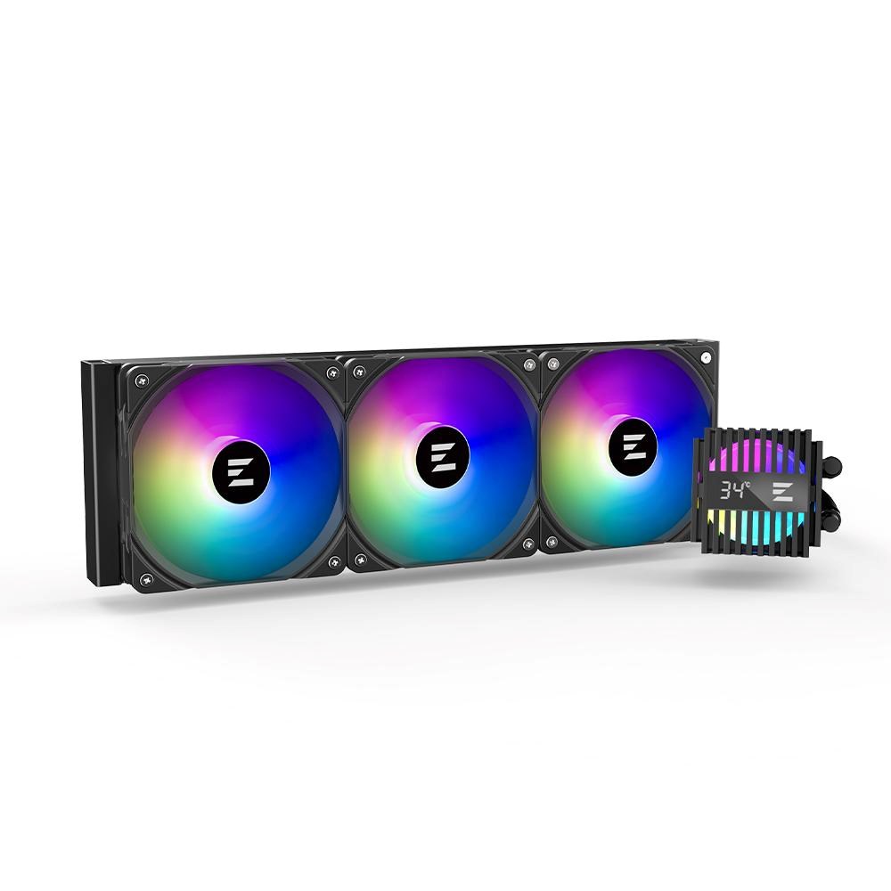 ZALMAN vodní chladič Alpha2 A36,  3x120mm,  PWM,  ARGB,  LGA1851,  AM50 