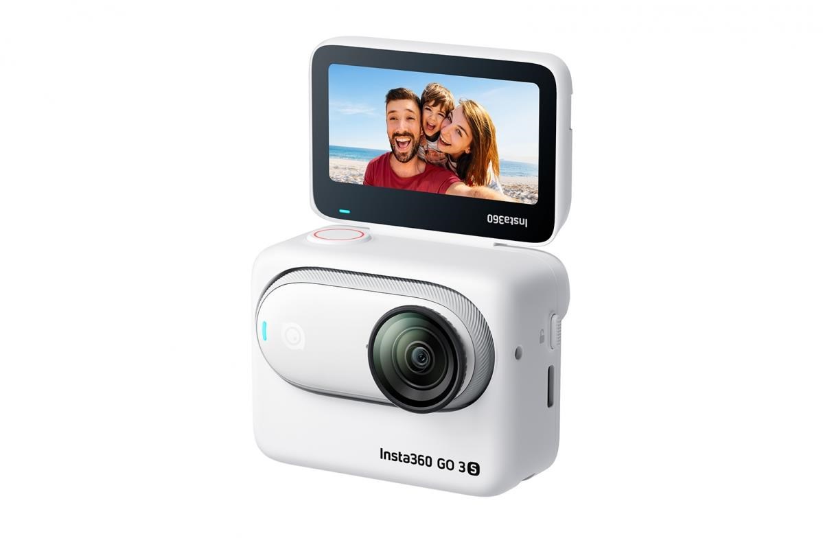 Insta360 GO 3S - 128GB miniaturní magnetická akční kamera,  bílá6 