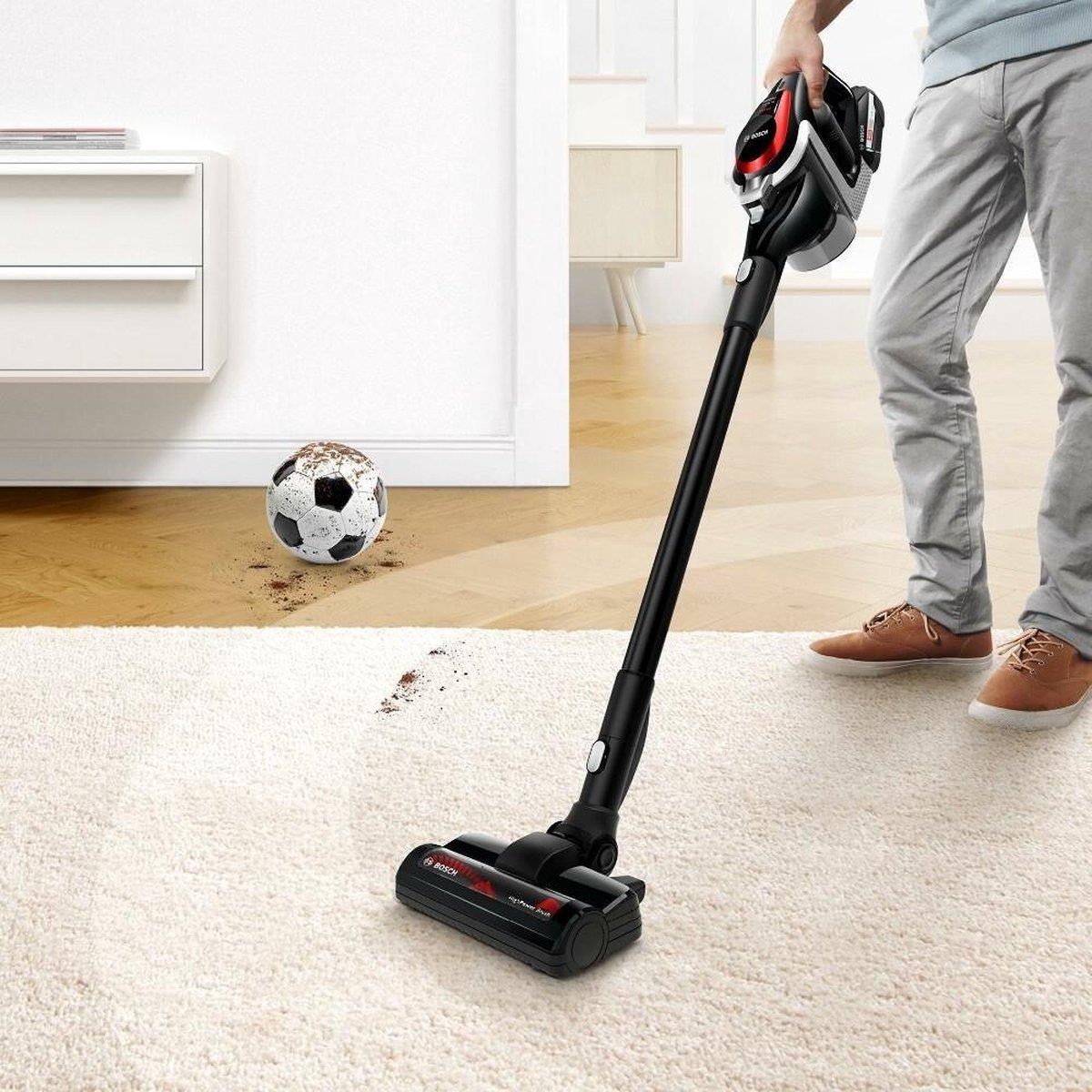 Bosch Unlimited Series 8 tyčový vysavač,  akumulátorový,  63 dB,  bezsáčkový,  černá9 