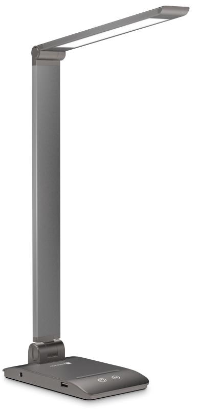 CONNECT IT Stolní LED lampa Bright,  USB-A,  šedá1 