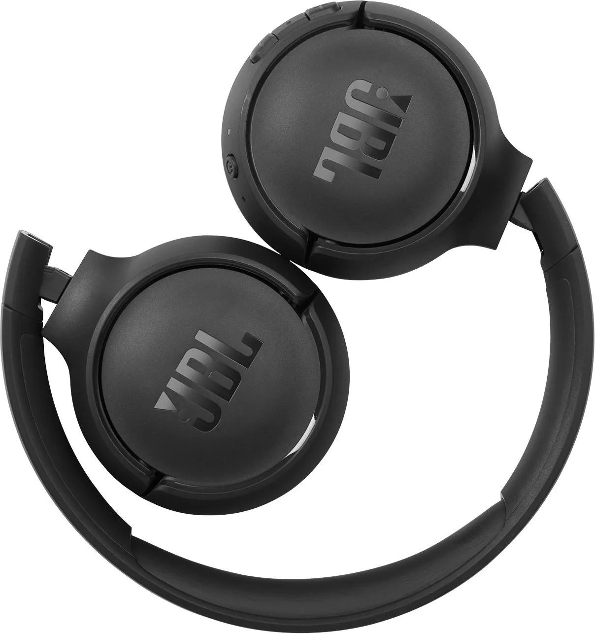 JBL Tune 510BT Black sluchátka na uši,  bezdrátová,  Bluetooth 5.0,  32 ohm,  výdrž až 40 hod,  rychlé nabíjení,  černá4 