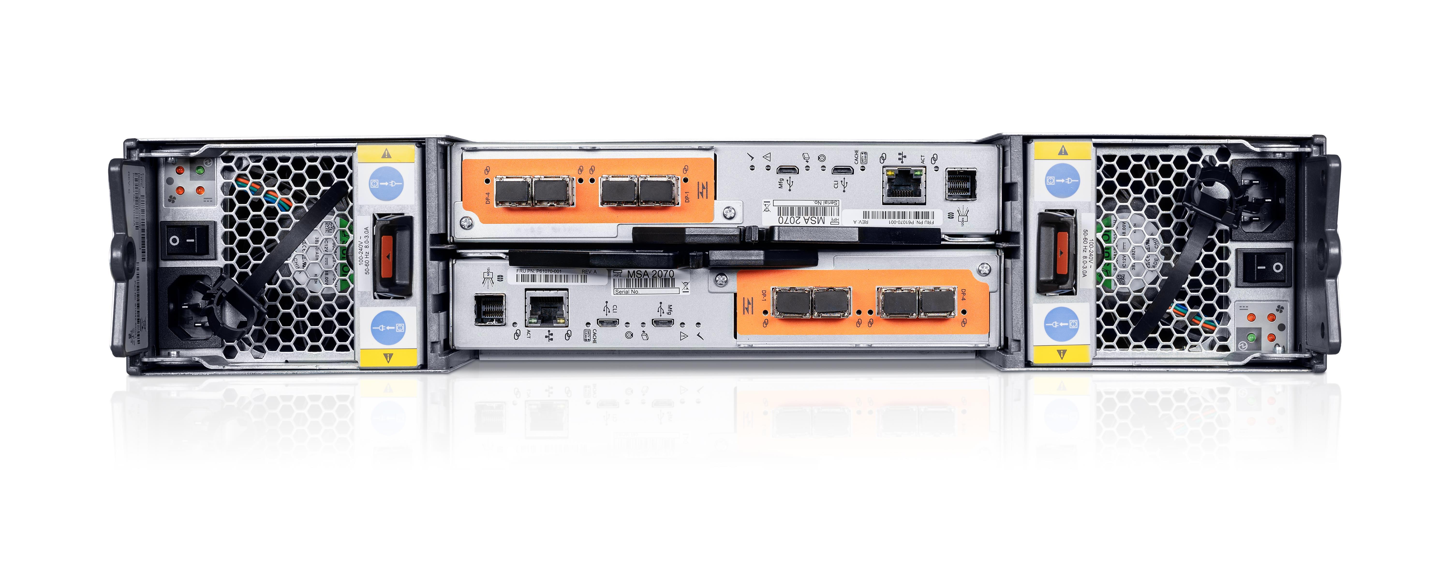 HPE MSA 2070 SFF 23TB (12x1.92TB R0Q47A,  2x16GFC4pContr,  4x16G SFPFCXCVR C8R24B) Storage Array Smart Choice1 