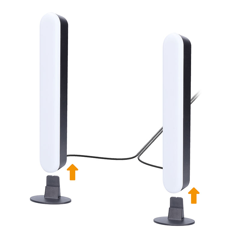 Solight LED RGB osvětlení Gaming,  dálkový ovladač,  zvukový senzor,  USB5 