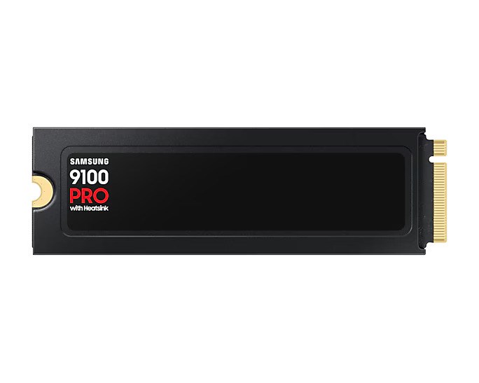 Samsung SSD 9100 PRO with Heatsink PCIe 5.0 NVMe M.2 SSD – 4 TB1 