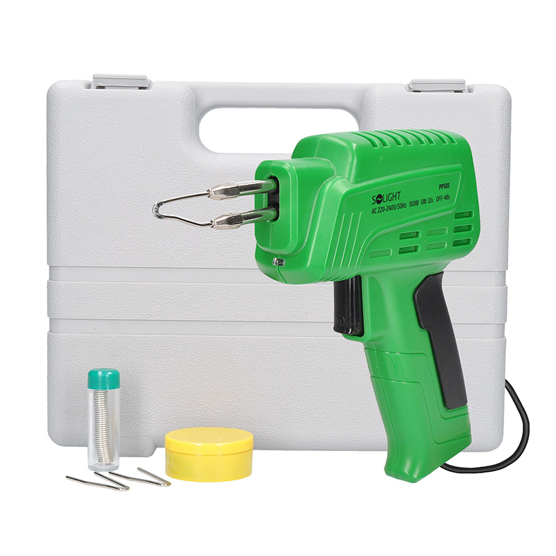Solight pistole pájecí 100W sada4 