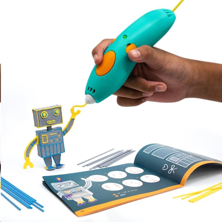 3Doodler 3D Pero Start+ Bundle + 147 náplní,  12 šablon,  9 karet aktivit,  podložka0 