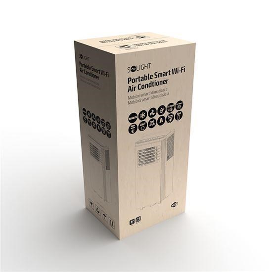 Solight mobilní klimatizace 9000 BTU,  smart WiFi,  chlazení,  odvlhčování,  ventilátor0 