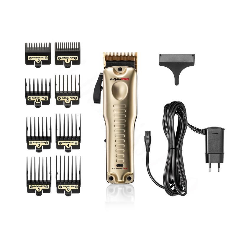 BaByliss Pro 4 FX825GE profesionální zastřihovač,  titanové čepele,  3300 mAh baterie,  zlatá5 