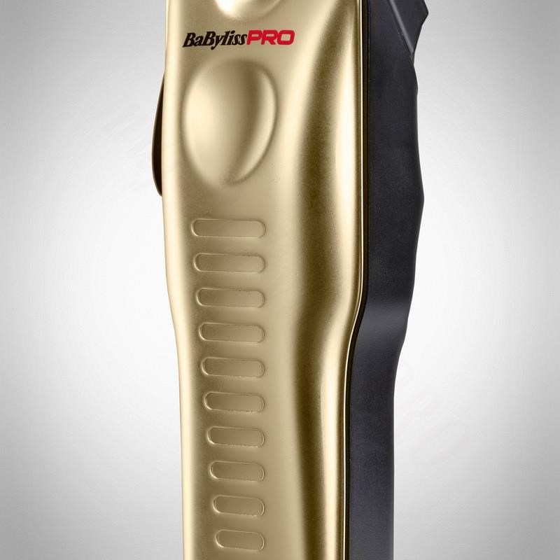 BaByliss Pro 4 FX825GE profesionální zastřihovač,  titanové čepele,  3300 mAh baterie,  zlatá7 