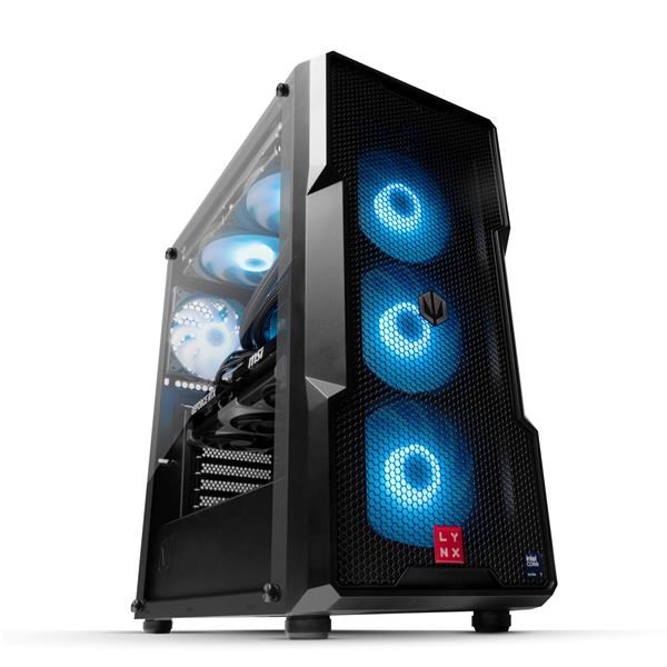 LYNX Challenger Ryzen 7 7800X3D 32GB 2TB SSD NVMe RTX 5070 Ti 16G W11 Home1 