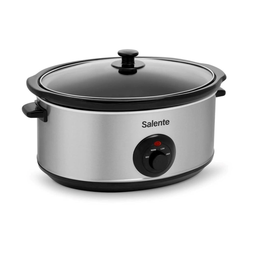 Salente HotPot, pomalý hrniec, 6, 5 l, manuálne ovládanie, nerez