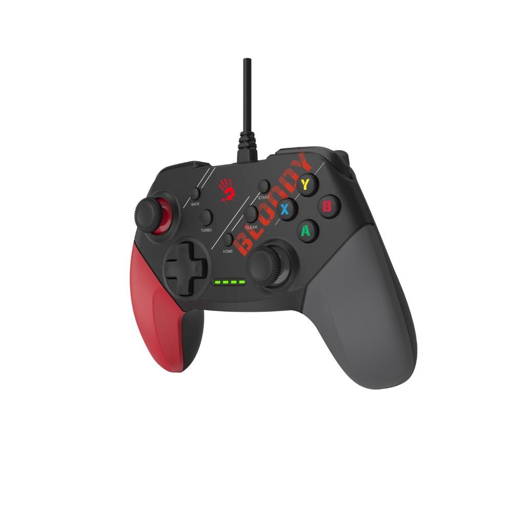 A4tech Bloody GP30,  gamepad,  USB,  černo-červený1 