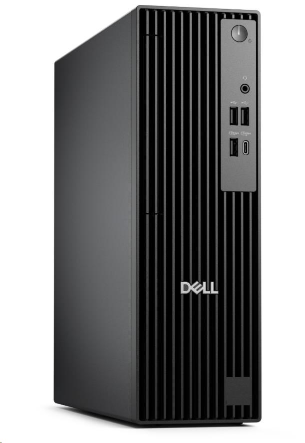 DELL PC Pro Slim QCS1250/ 180W/ TPM/ i3-14100/ 16GB/ 512GB SSD/ Integrated/ Kb/ Mouse/ W11 Pro/ 3Y PS NBD0 