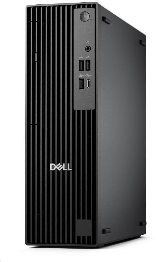 DELL PC Pro Slim QCS1250/ 180W/ TPM/ i3-14100/ 16GB/ 512GB SSD/ Integrated/ Kb/ Mouse/ W11 Pro/ 3Y PS NBD4 