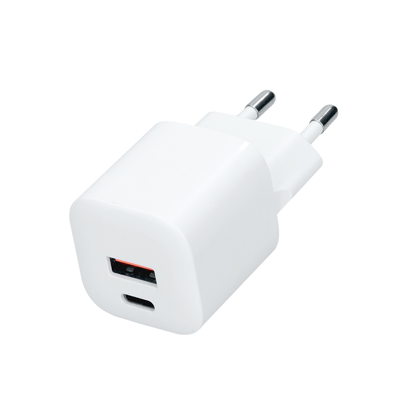 Solight USB-C + USB-A fast charger GaN 20W PD3 