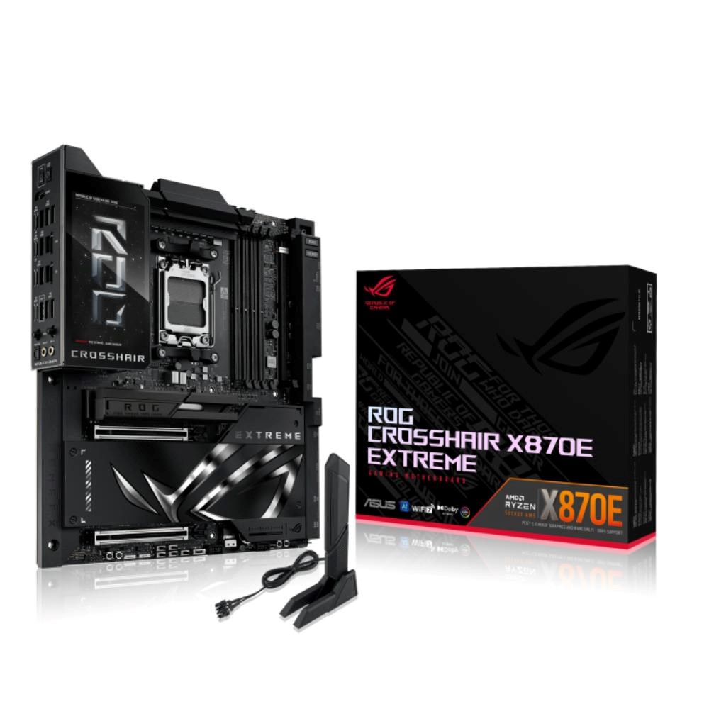 ASUS MB Sc AM5 ROG CROSSHAIR X870E EXTREME,  AMD X870,  4xDDR5,  1xHDMI,  2xUSB4,  WiFi,  E-ATX3 