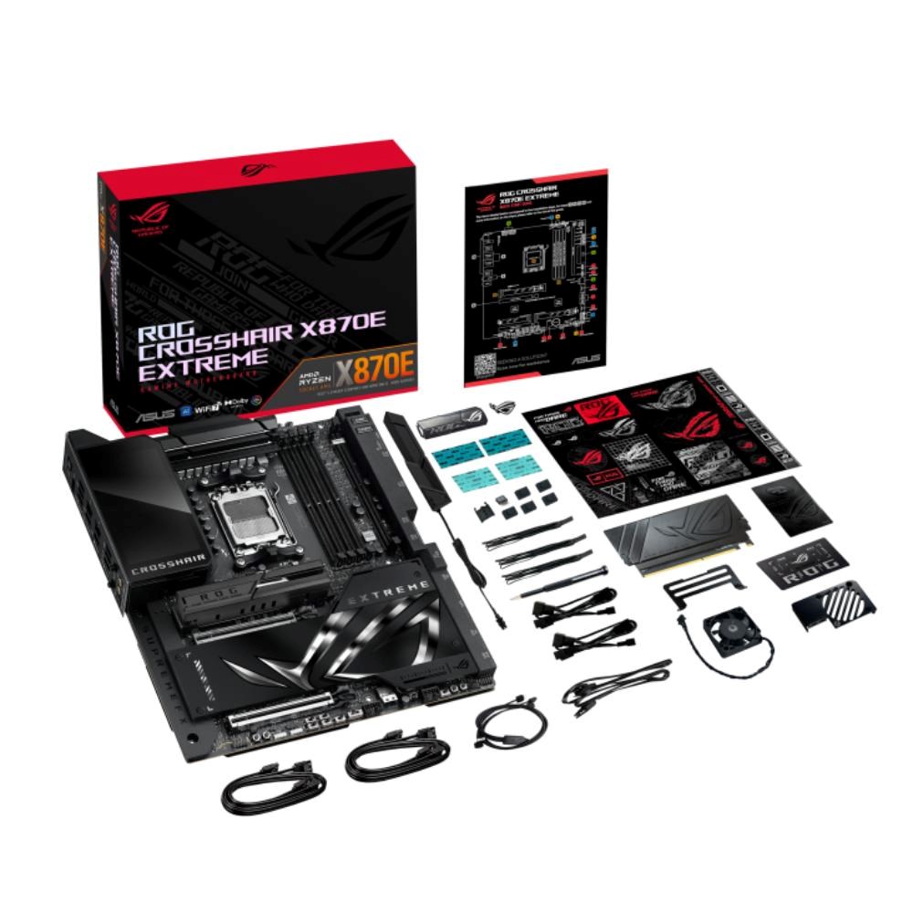 ASUS MB Sc AM5 ROG CROSSHAIR X870E EXTREME,  AMD X870,  4xDDR5,  1xHDMI,  2xUSB4,  WiFi,  E-ATX7 