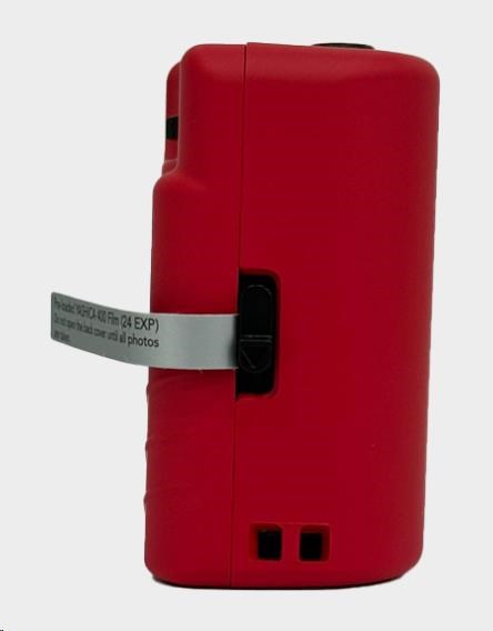 YASHICA MF-1 Snapshot Art Camera (Red) - analogový fotoaparát2 