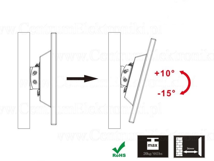 Držák monitoru Tv Fiber Novelty FN203T3 