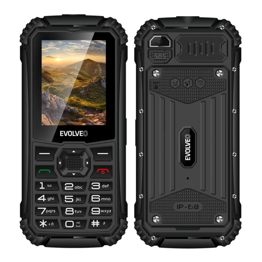 EVOLVEO StrongPhone Q1, IP68 odolný Dual SIM telefón, 2, 4