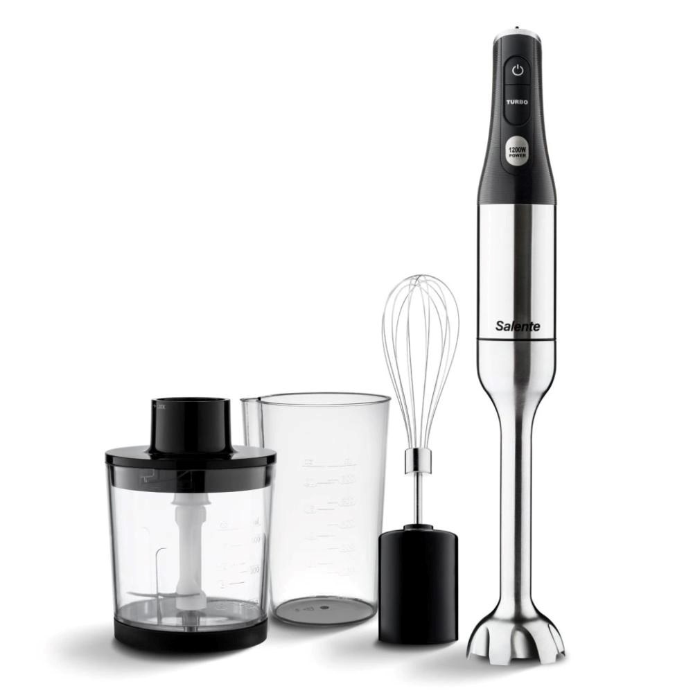 SALENTE Mixxo multifunkční tyčový mixér 3v1,  1200 W,  nerez,  černá7 