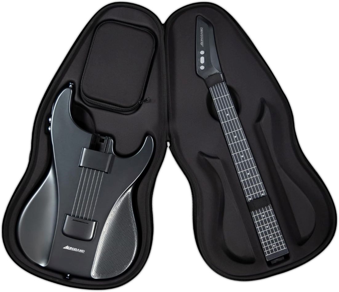 Aeroband Guitar - Smart Elektrická Kytara pouzdro,  černá2 