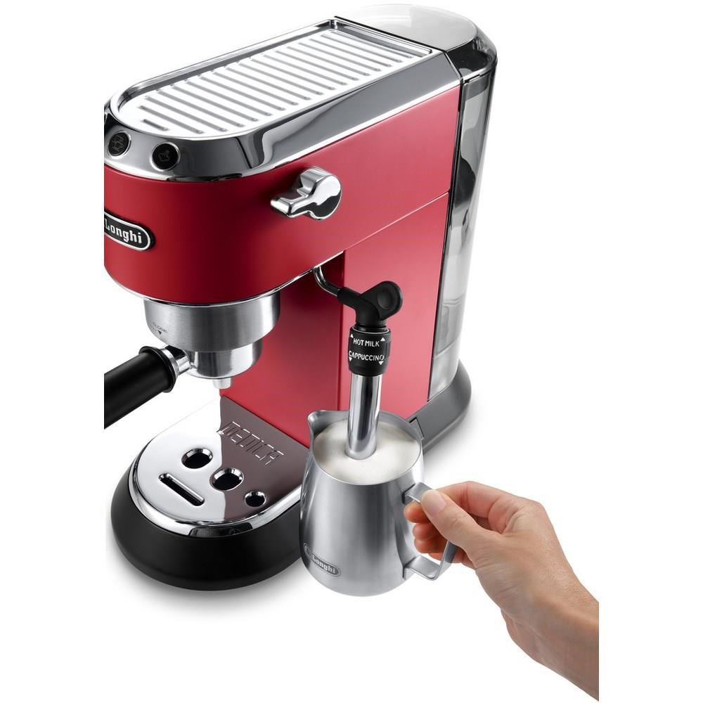 DeLonghi Dedica EC 685.R pákový kávovar,  červená3 
