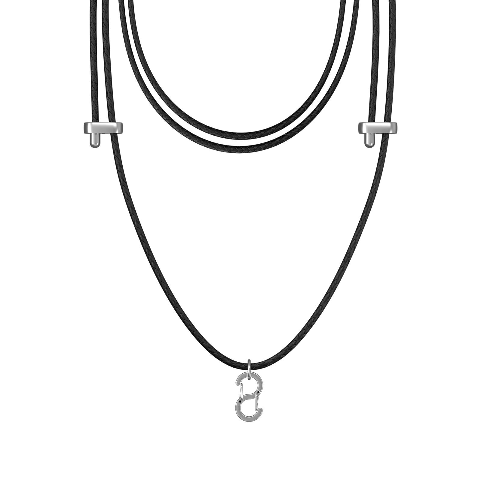PLAUD Note Pin Lanyard Black - Řemínek na krk,  černý1 