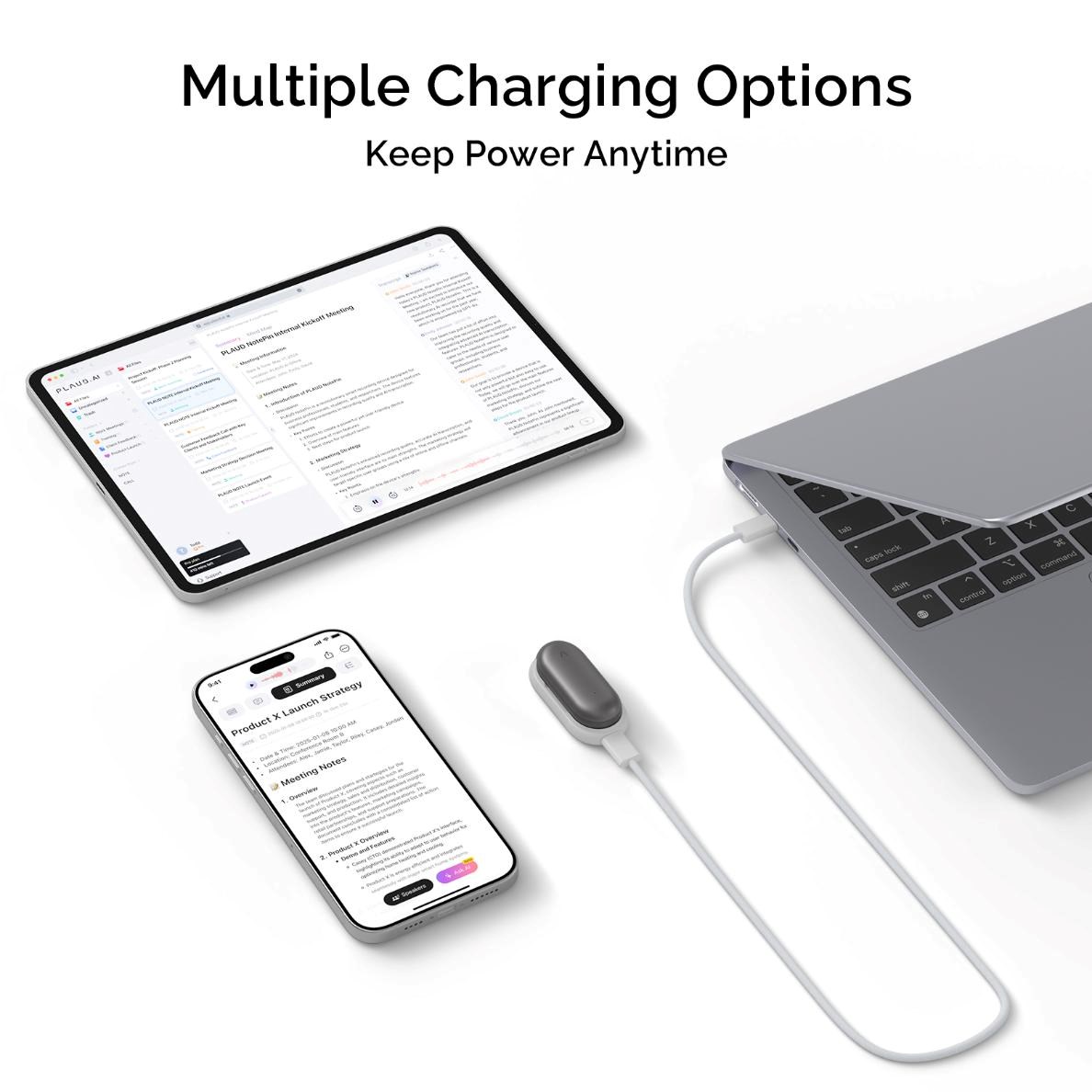 PLAUD Note Pin Charging Kit - Nabíjecí sada0 