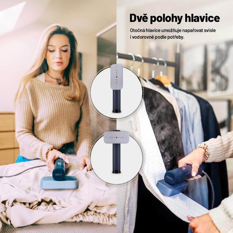 Lauben Handheld Steam Iron 1200GB - napařovač oděvů11 