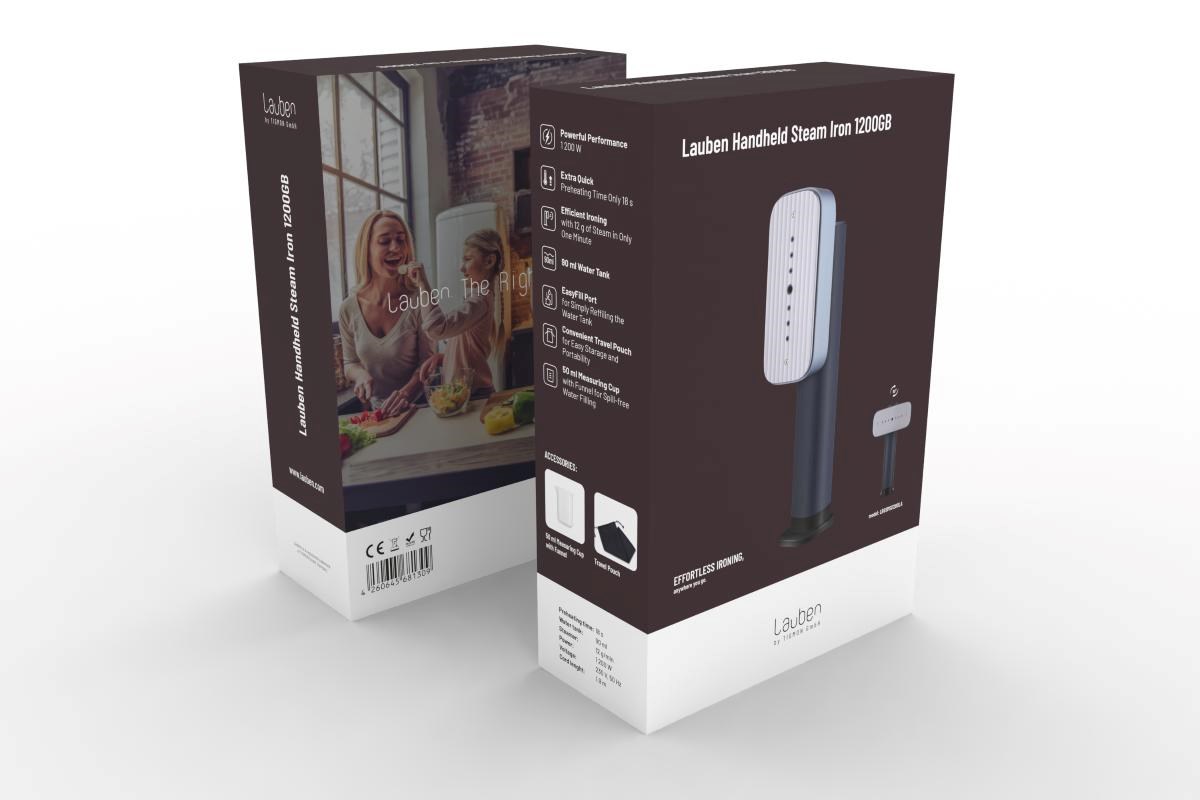 Lauben Handheld Steam Iron 1200GB - napařovač oděvů12 
