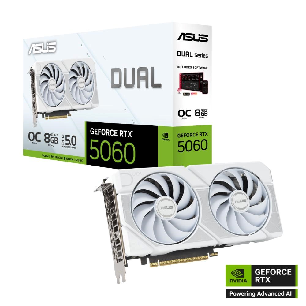 ASUS Dual RTX 5060/ Gaming/ OC/ 8GB/ GDDR7