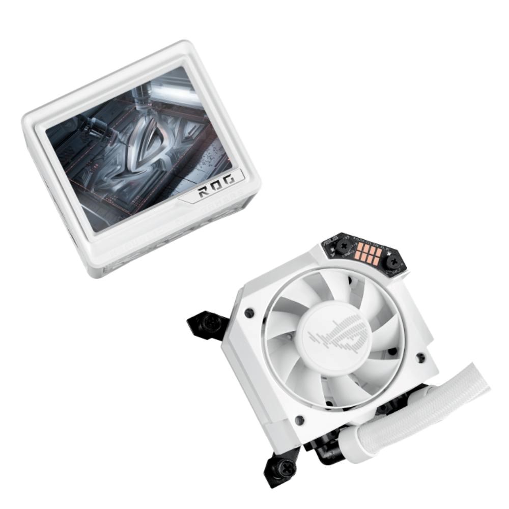 ASUS vodní chladič CPU AIO ROG RYUJIN III 360 ARGB EXTREME,  3x120mm,  LGA1851,  AM5,  bílá5 