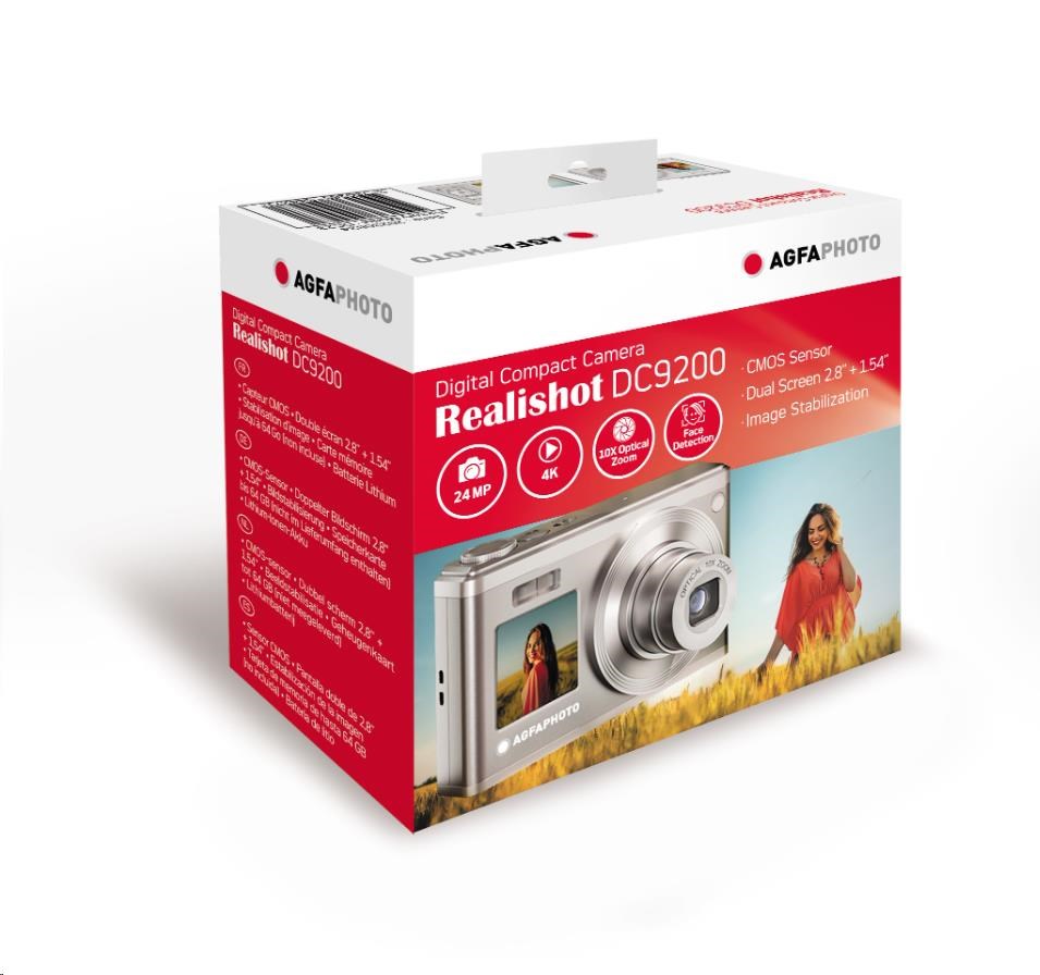 AGFAPHOTO Realishot DC9200 Silver - kompaktní fotoaparát6 