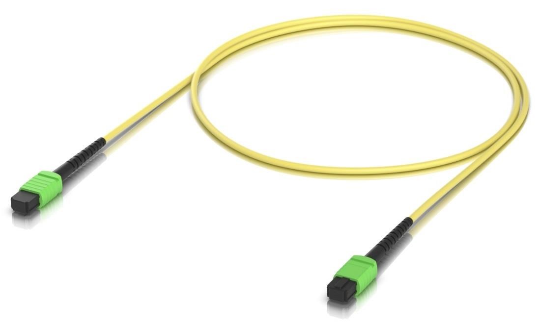 UBNT UACC-OFC-SA-MPMP-1M - optický patch cord MPO-12 Type B APC,  Single-mode SMG657A2,  1m0 