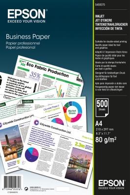 EPSON Paper A4 Inkjet Business pre atramentové tlačiarne 80 g/ m2,  500 listov0 