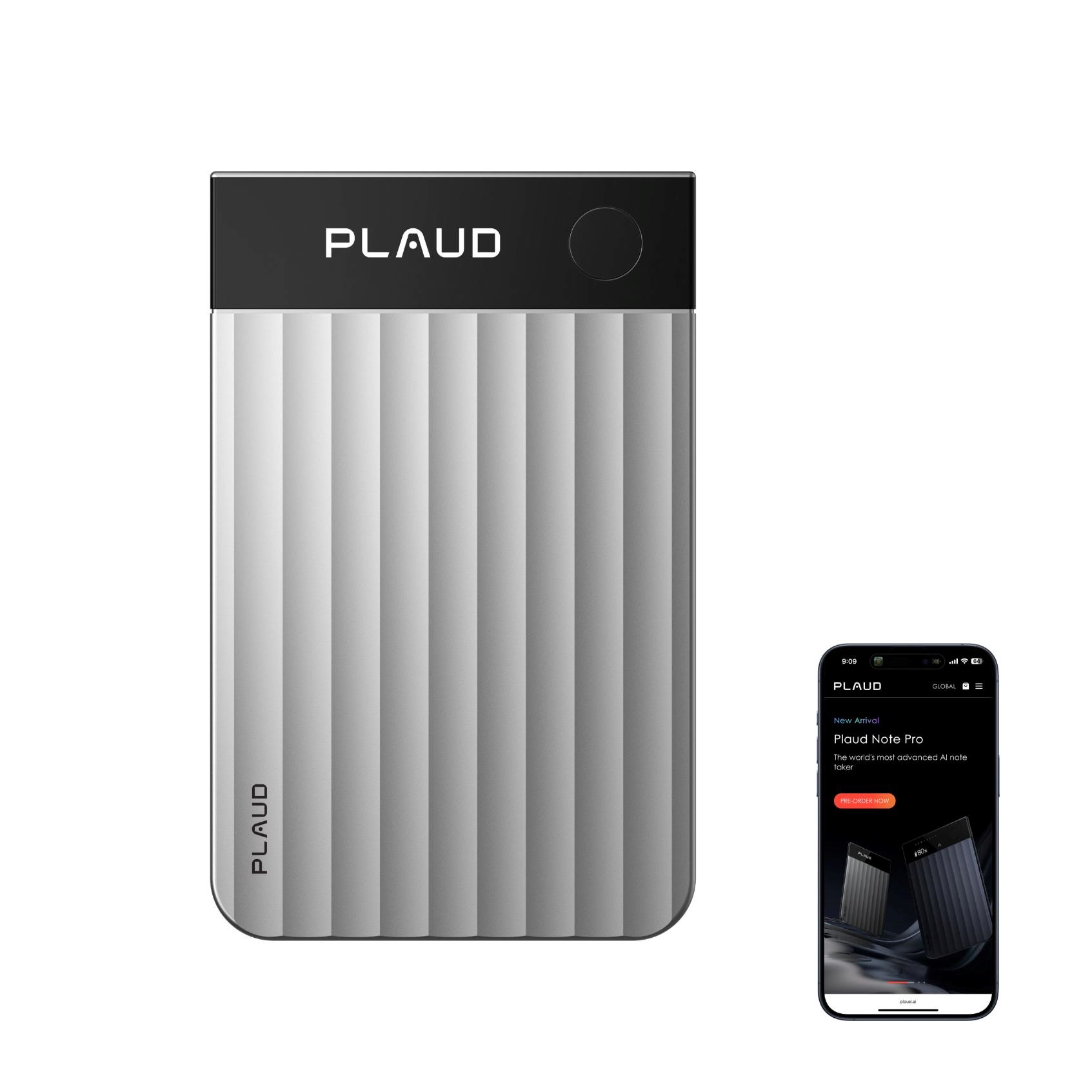 PLAUD Note PRO Silver - AI hlasový záznamník8 