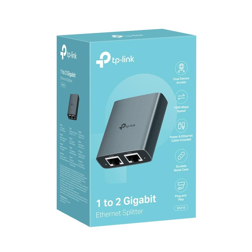 TP-Link EH210 ethernet gigabit splitter (3xGbE, USB-C)4 