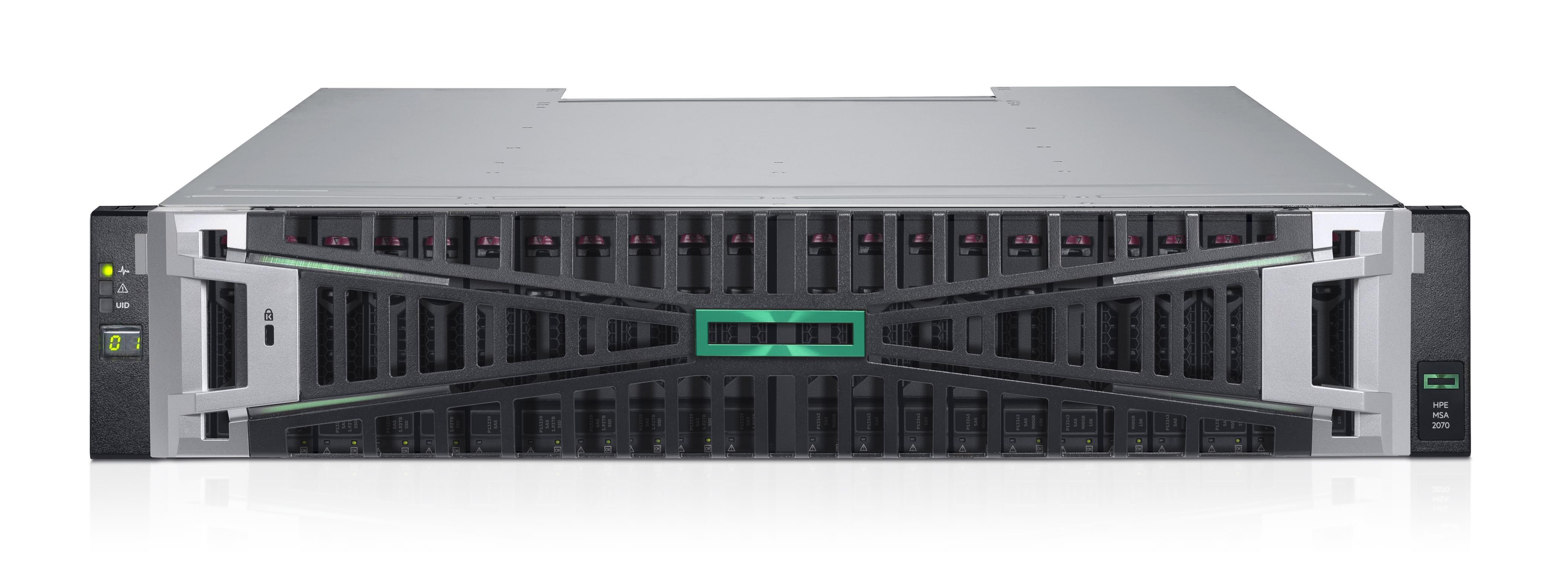 HPE MSA 2070 SFF iSCSI 12x3.84T Array