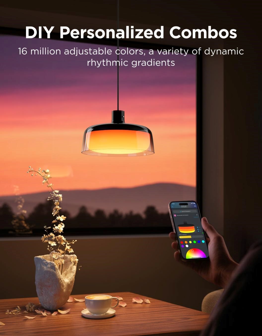 Govee Pendant Light RGBICWW závěsná lampa Matter0 